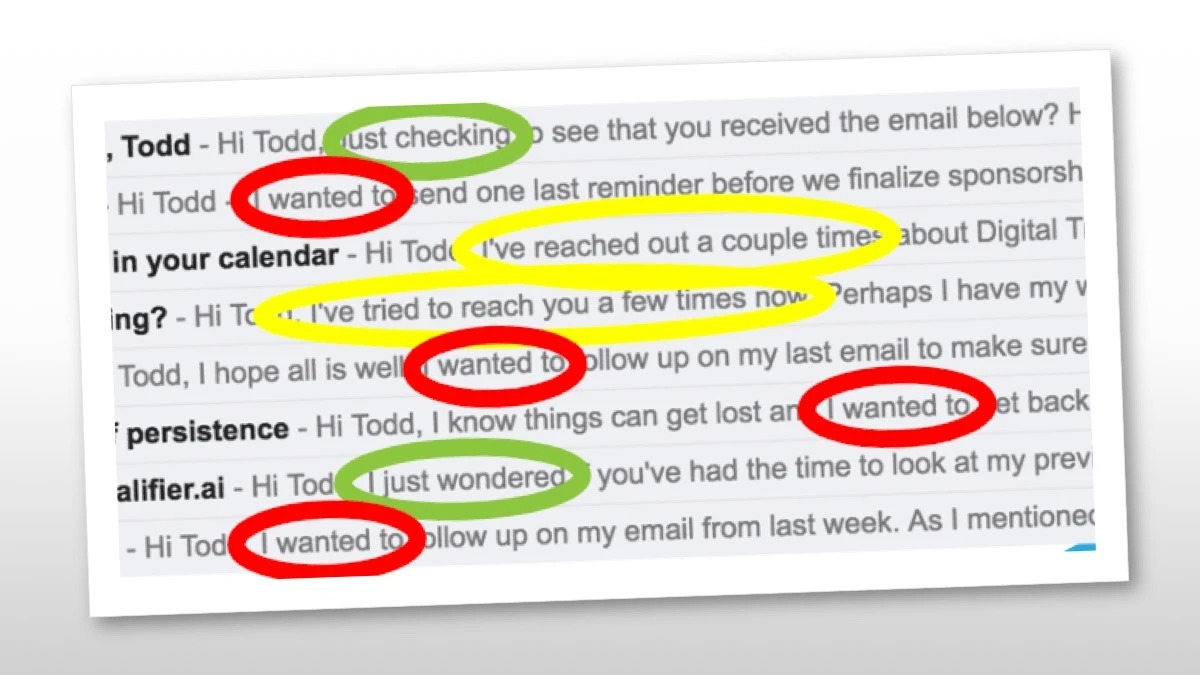Your email prospecting subject line? It doesn’t matter! Your email prospecting subject line? It doesn't matter!
