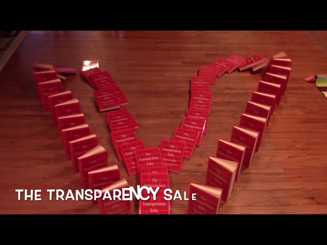 The Transparency Sale – Why You Should Buy Twenty! The Transparency Sale - Why You Should Buy Twenty!