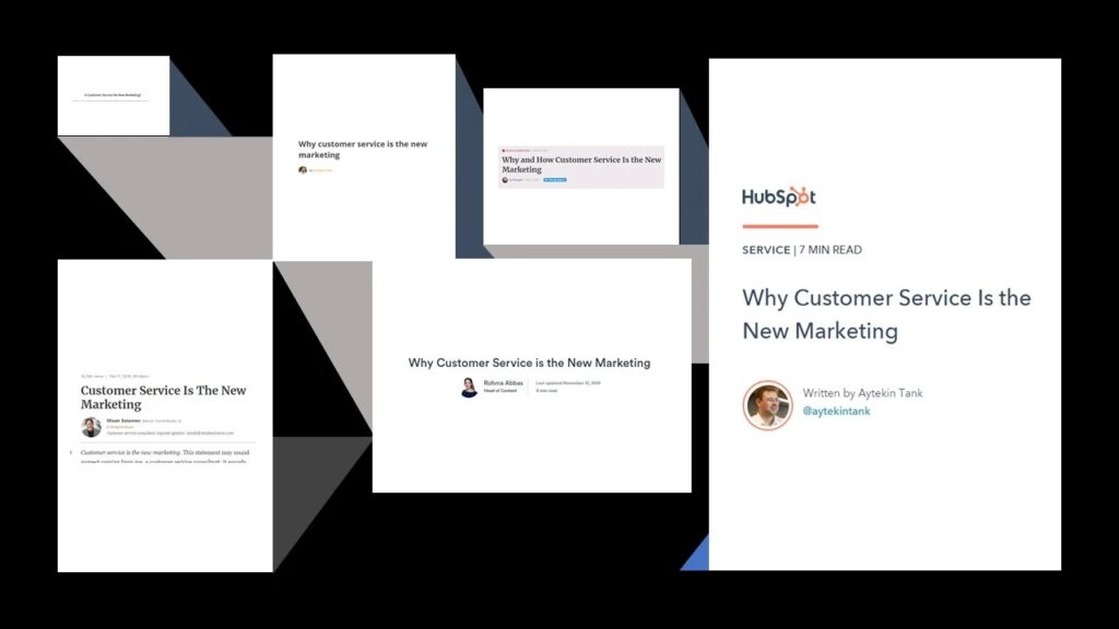 EXPECTATION SETTING, not customer service, is the New Marketing