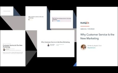 EXPECTATION SETTING, not customer service, is the New Marketing