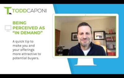 Creating the Impression that You’re “In Demand”