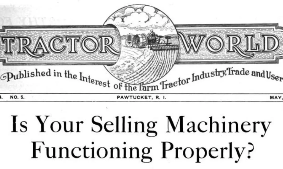 The Ten Fundamental Traits of a Successful Seller – circa 1921