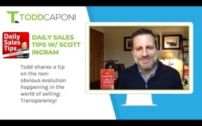 Todd Caponi’s visit on “The Daily Sales Tip w/ Scott Ingram”