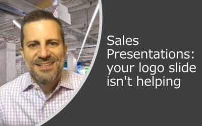Sales Presentations: your logo slide isn’t helping
