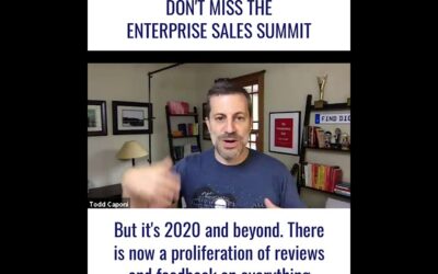 The Enterprise Sales Summit (:54 clip) – Todd Caponi