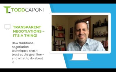 Transparent Negotiations