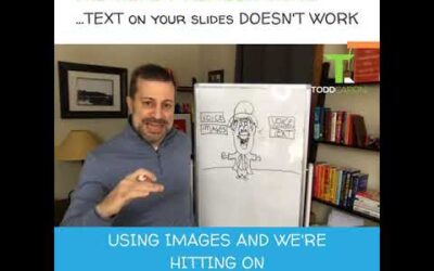 Text On Your Slides – The Nerdy Reason Why It Doesn’t Work, and Why Images Do!