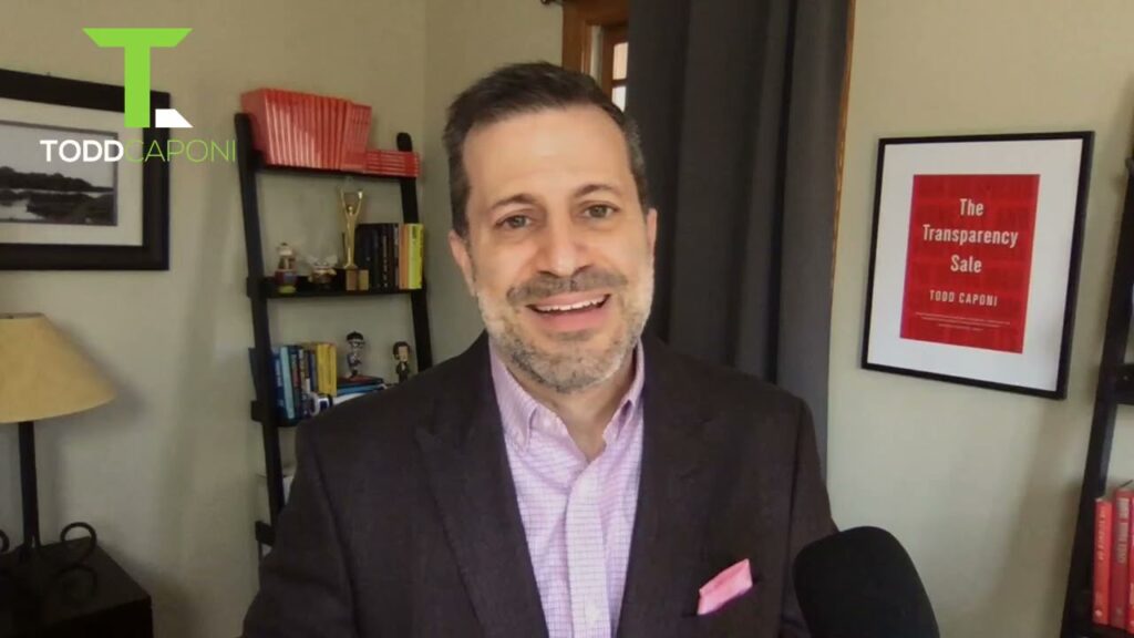 Todd Caponi - The Transparency Sale