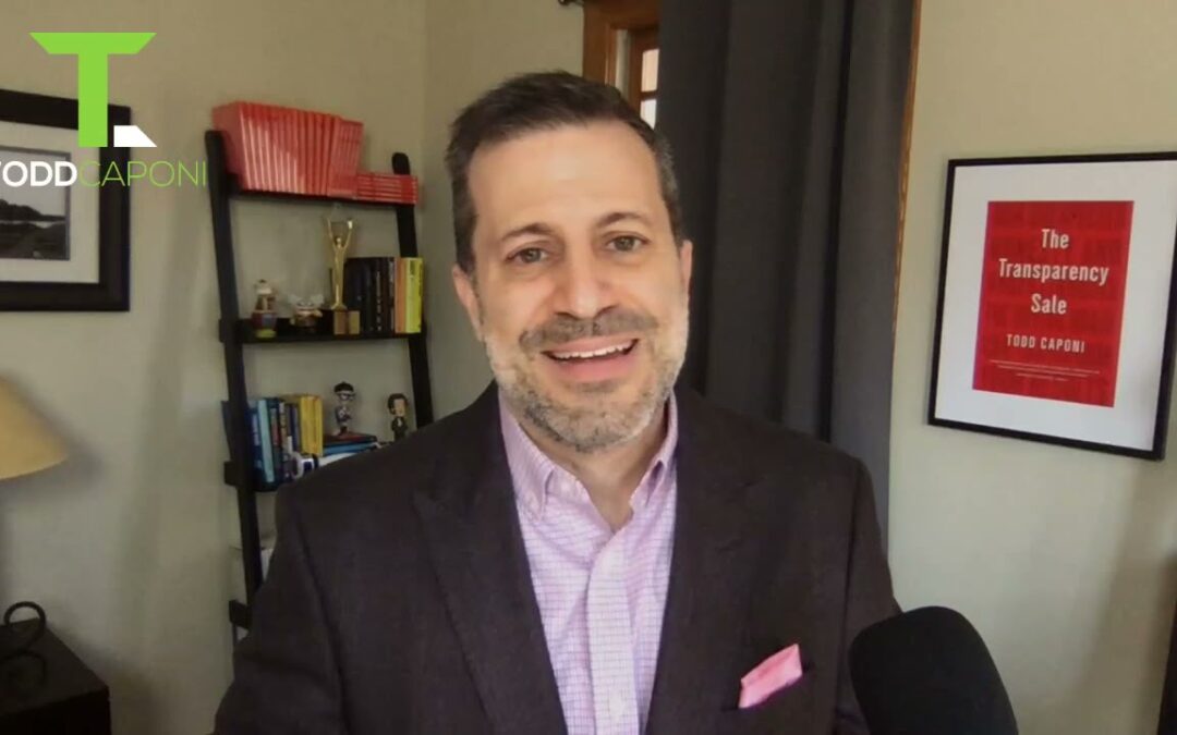 Todd Caponi – The Transparency Sale