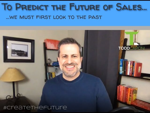 The Future of Sales: What once was admired… The Future of Sales: What once was admired...