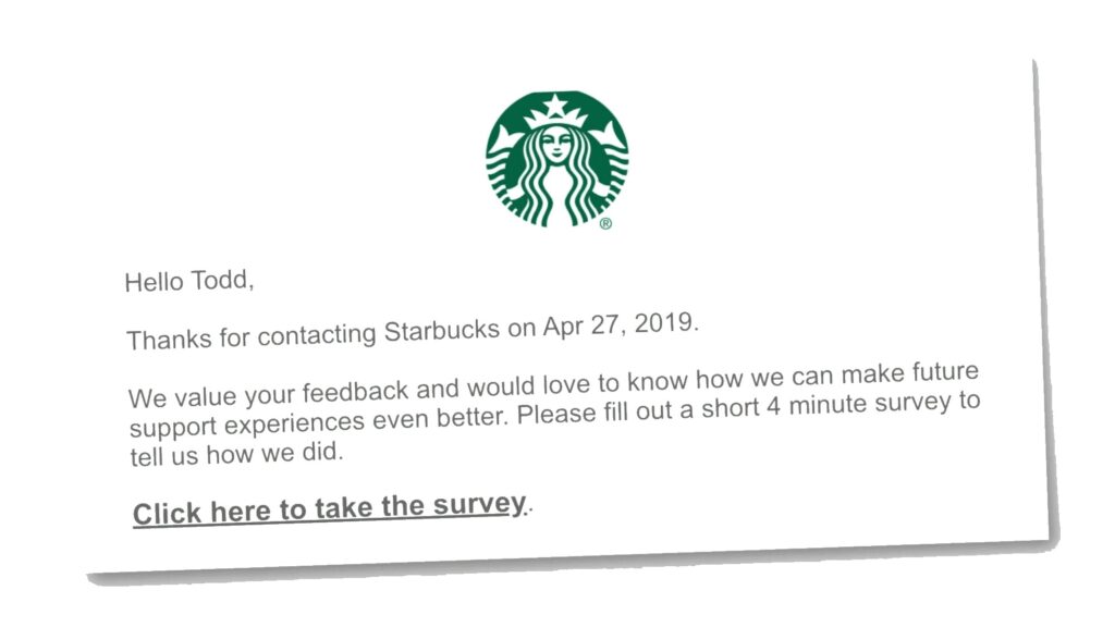 Why you should STOP sending your customers a request for feedback after they've had a problem!