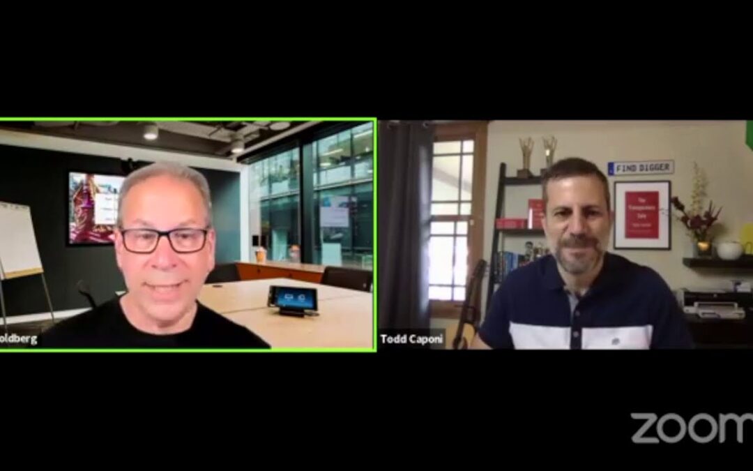 “What drove you to write ‘The Transparency Sale’?” – Jeff Goldberg w/ Todd Caponi