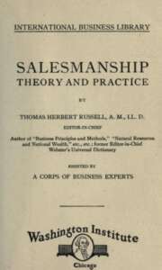 Salesmanship, Thomas Herbert Russell 1912
