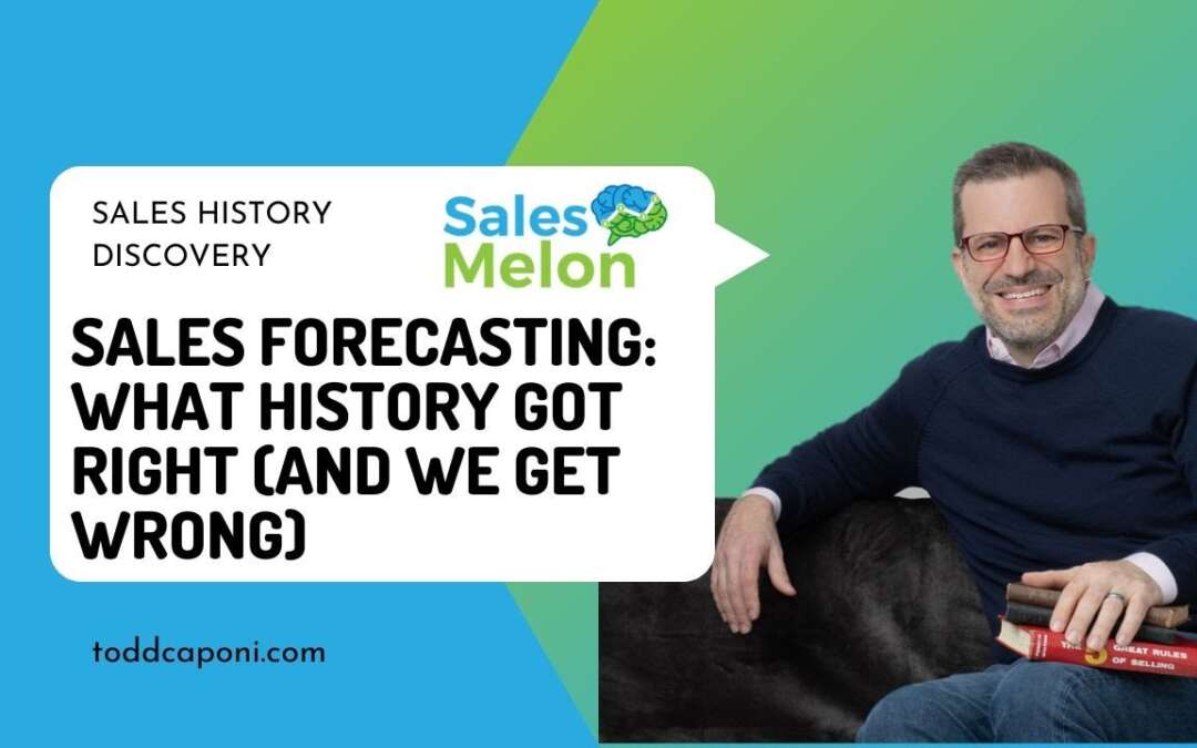 Sales Forecasting – What History Got Right, (and We Get Wrong)