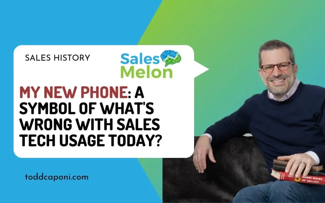 Sales Technology – Using It For Good (Not Evil!)