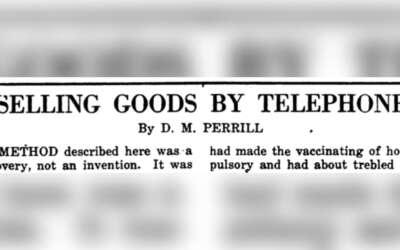 The First B2B Telephone Cold Calls