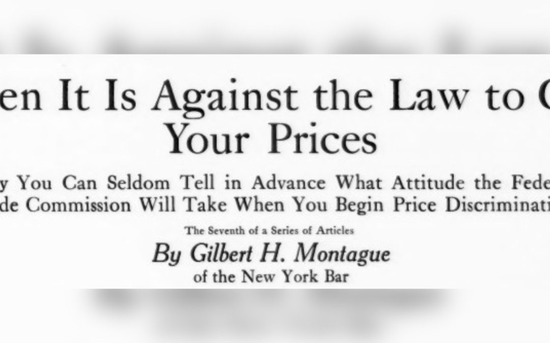 Modern Price Descrimination – And How To Fix It